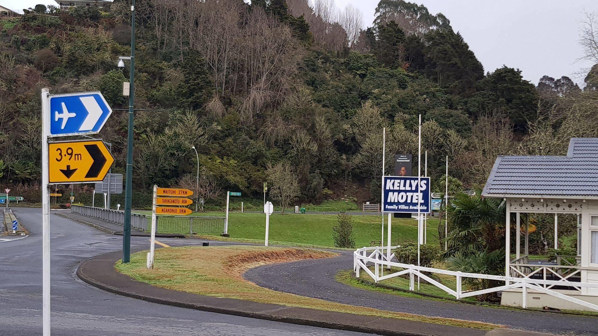 Kelly'S Riverside Motel Taumarunui Exterior foto