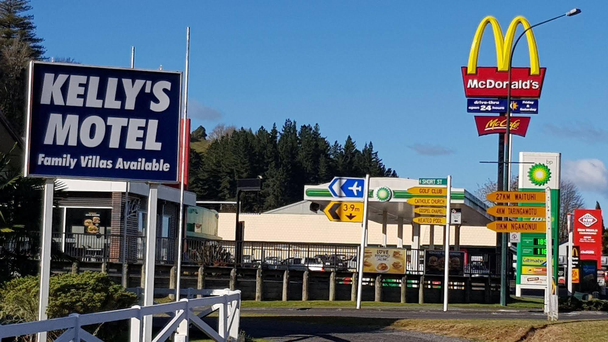 Kelly'S Riverside Motel Taumarunui Exterior foto