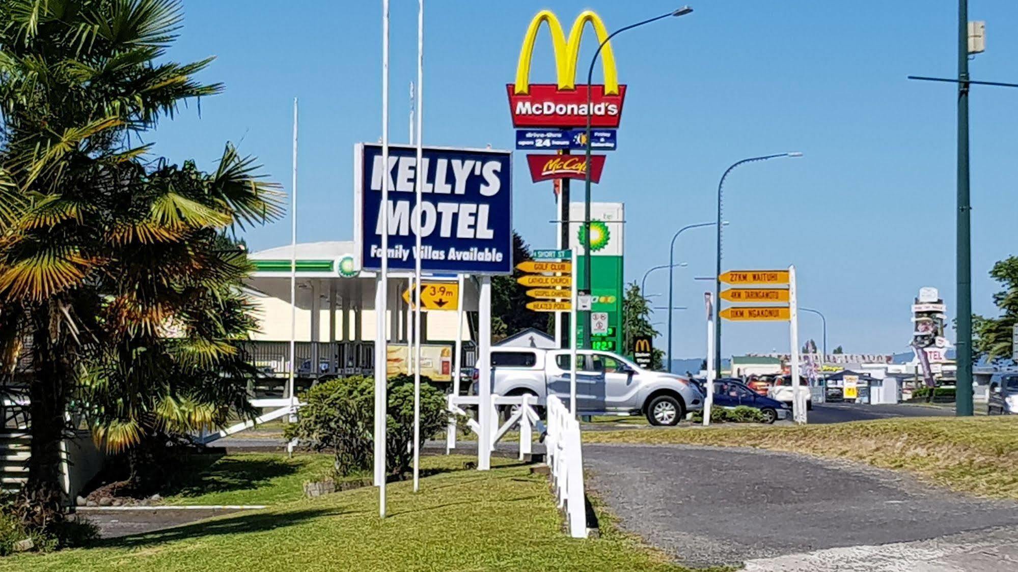 Kelly'S Riverside Motel Taumarunui Exterior foto